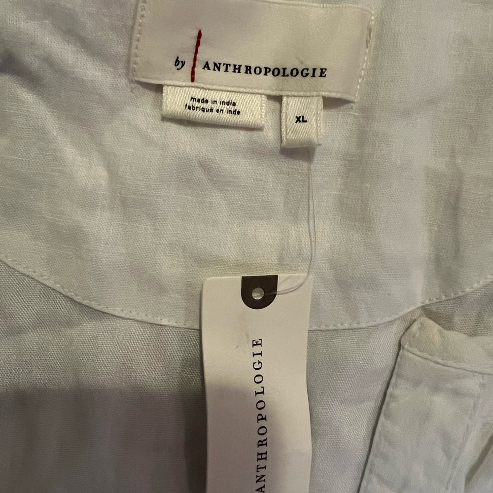 Anthropologie Somerset Linen Maxi Dress - Picture 5 of 10